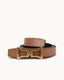 BELT COGNAC BLACK