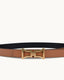 BELT COGNAC NERO