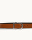 BELT COGNAC BLACK