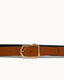 BELT COGNAC BLACK