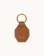 KEYRING AIRTAG COGNAC