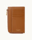 WALLET ZIP COGNAC