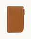 WALLET ZIP COGNAC